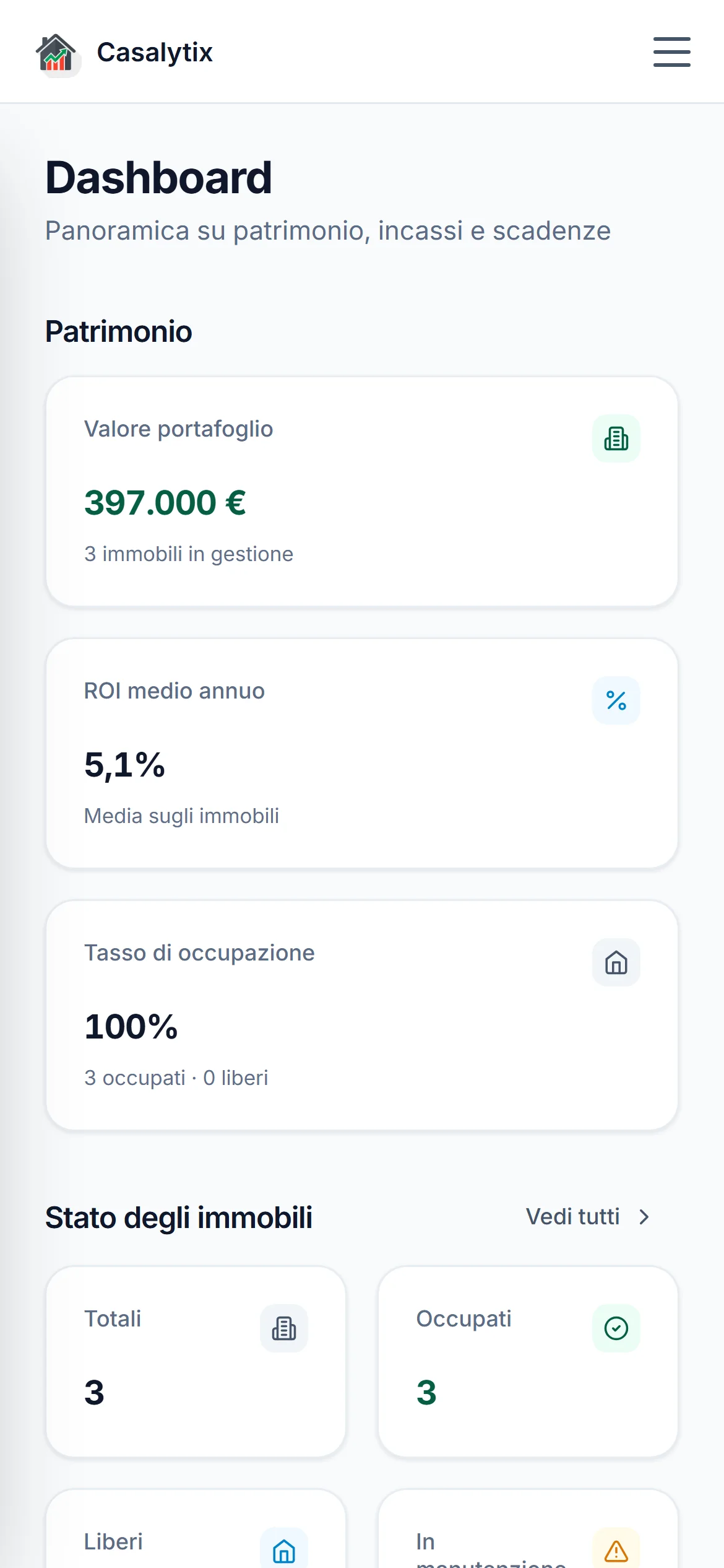 Casalytix sul telefono