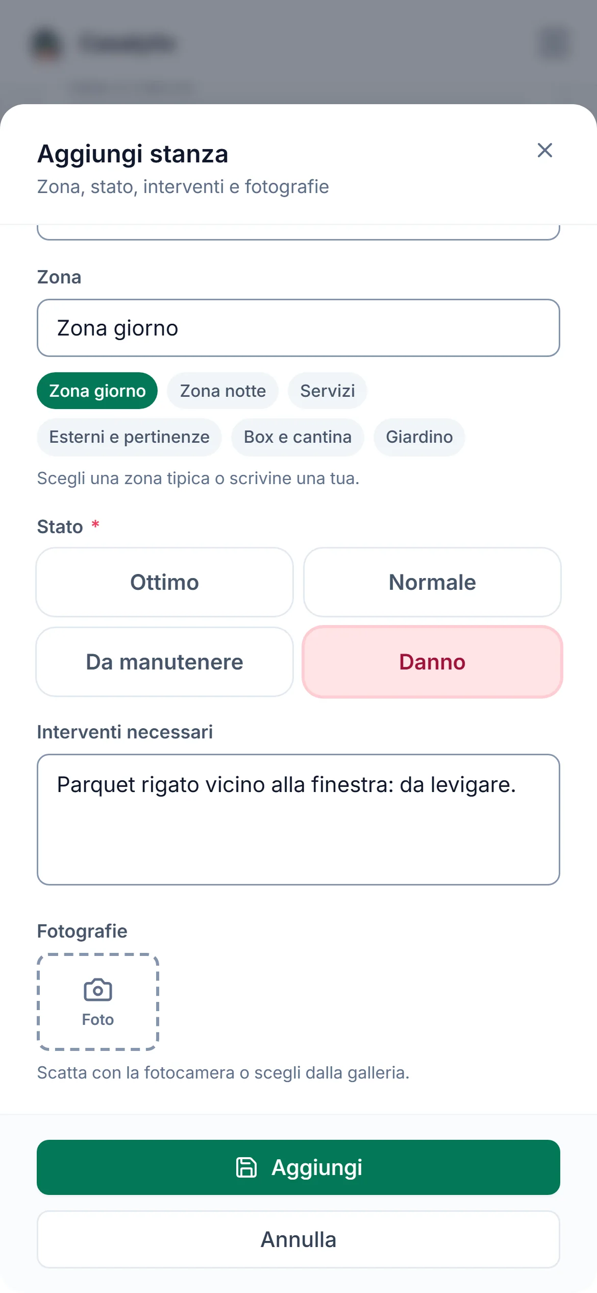 Il verbale di riconsegna sul telefono